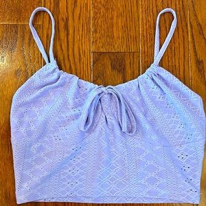 Light purple tank top